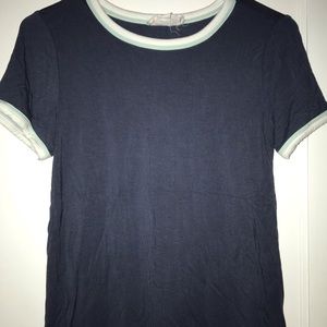 Brandy Melville Ringer Tee